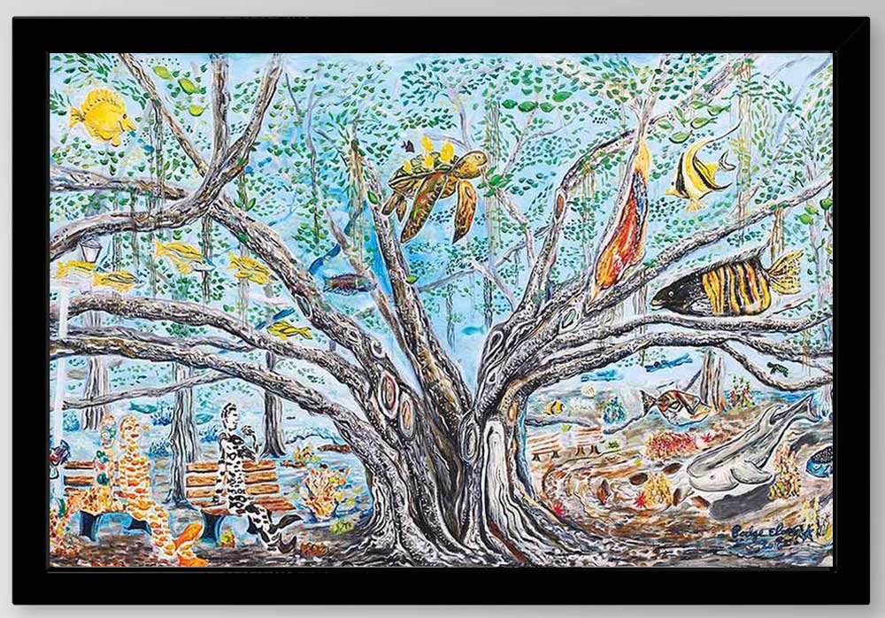 Banyan Tree of Dreams - Framed Hawaii Art Prints