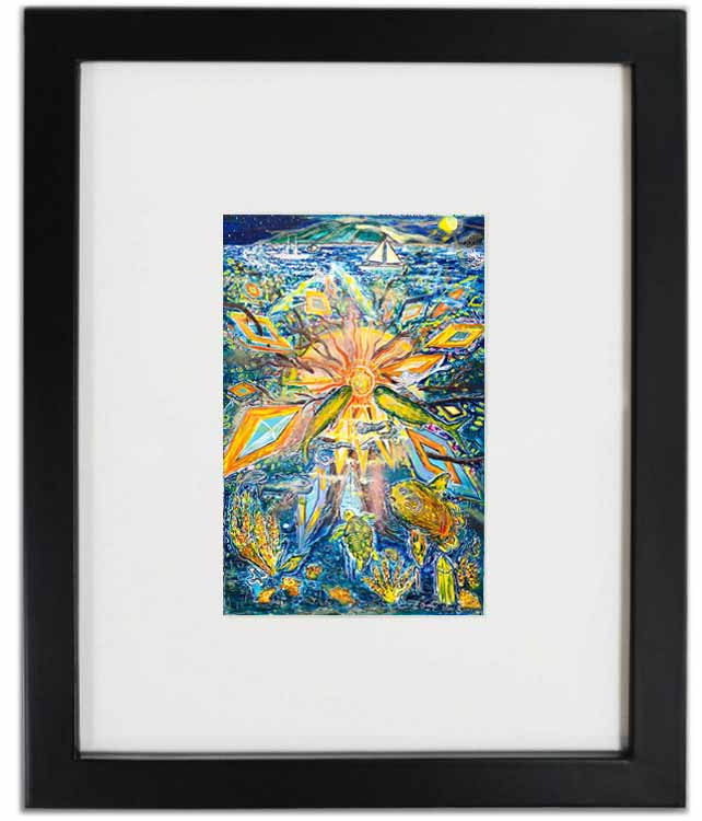 Radiant IZ - Framed Hawaii Art Prints